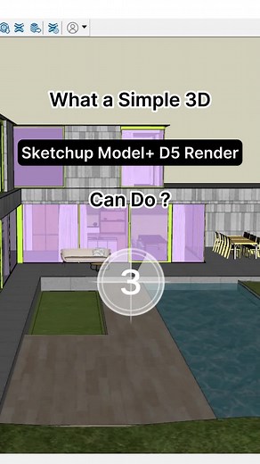 The Power of Sketchup Models and D5 Rendering: The Belgian Dream House