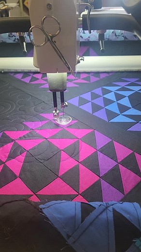 26 reactions · 6 comments | Amish quilt #1 #omniWaterloo #damaskE2E This is a beautiful quilt! | Willow Tree Longarm Quilting | Facebook