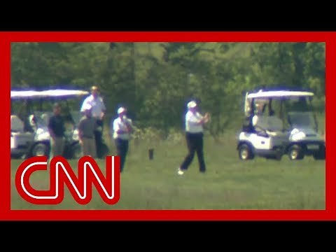 Trump spends weekend golfing amid coronavirus pandemic