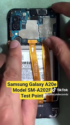 Samsung A20E Test Point Guide for FRP Unlocking