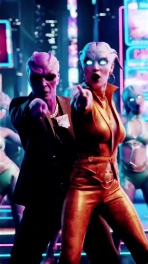 Gangsta Alien Ai Music Video #alien #alienmusic #gangstaAlienAiMusic #youtubecreateapp #veoai