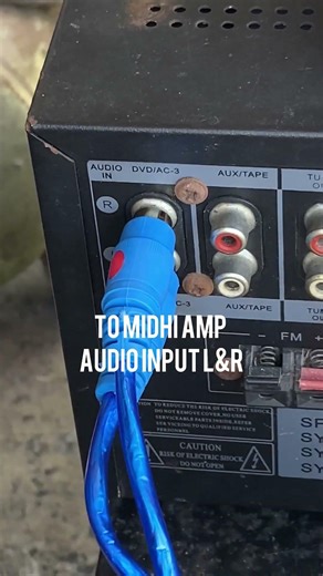 2 amp set up with mixer