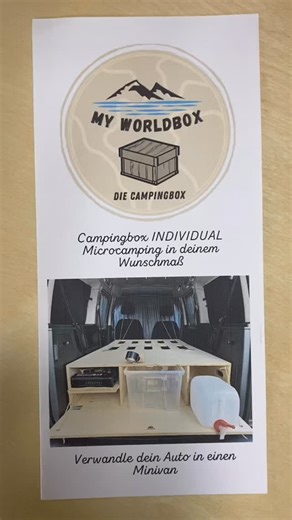 Zwei Campingboxen nach individuellen Kundenvorgaben gehen Heute raus. Im Fahrzeug ausmessen, auf unserer Homepage konfigurieren und bestellen. So einfach wirst auch du zum Happy Camper. #Campingbox #Microcamping #Minivan #Microcamper #Treibholz #Camping #Vanlife #Trenntoilette #Trockentrenntoilette #Campingzubehör #Nachhaltig #Naturnahreisen #Hochdachkombi #Kombi #Bus #Van #Sprinter #Minimalismus | My WorldBox
