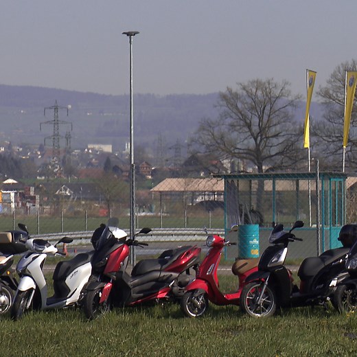 Roller-Test: TCS testet 125er-Roller