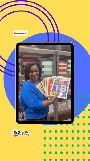 Wondering which Singapore Dimensions B videos are ready? All of them! You can find all the math lessons for Grades 1-5, for the A & B sessions, on the Nicole the Math Lady site, mow 🥳 It’s a math party! PS: for the blooper of this recording head to the stories 😉 #homeschoolmath #homeschoollife #homeschooling #mathcurriculum | Nicole the Math Lady