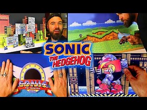 SONIC made of CARDBOARD 1+2