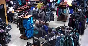 'Flash mob' shoplifters descend on North Face store