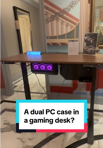 Transform Your Gaming Setup with Lian Li D-07 Desk