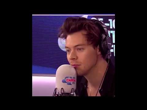 "My wrist hurts! Help me!" Harry Styles