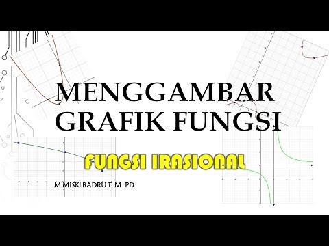 Materi Fungsi | Menggambar Fungsi Irasional | Matematika Wajib Kelas X