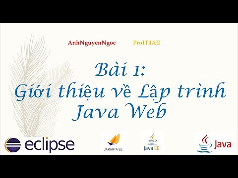 Bài 1: Giới thiệu ứng dụng Java Web
