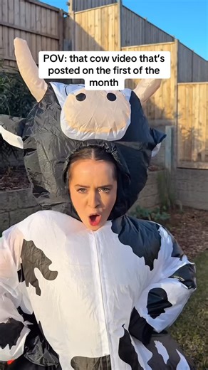 Emily McCracken on Instagram: "HAPPY SEPTEMBER 🐮 #wakeupitsthefirstofthemonth #trending #firstofthemonth #relatable #funny"