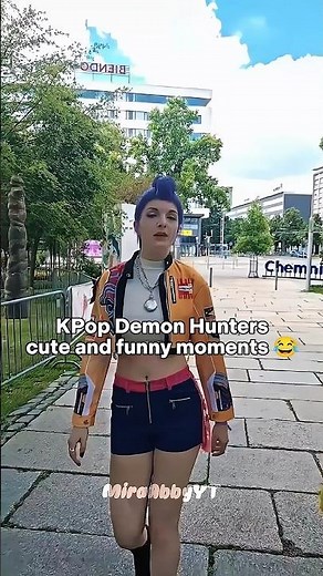 KPop Demon Hunters cute and funny moments 😂 pt155 #kpdh #kpop #kpopdemonhunters #cosplay #rumi #jinu