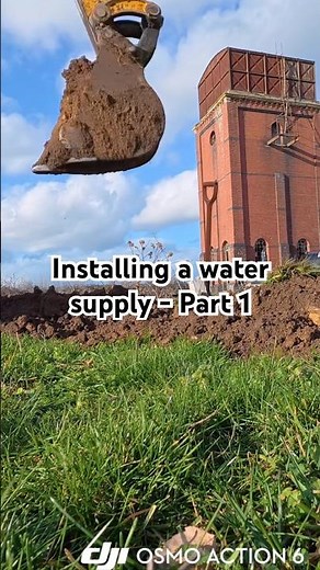 Installing a Water Supply to Our Water Tower (Part 1)
