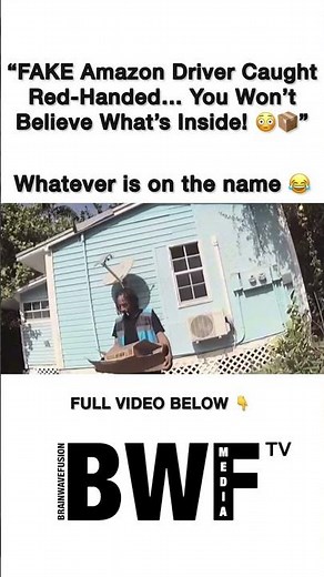 “FAKE Amazon Driver Caught Red-Handed… You Won’t Believe What’s Inside! 😳📦”