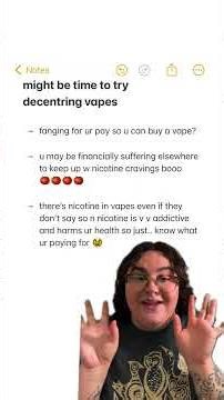 if there's part of you thinking about quitting vaping... #vaping #vapefree #nicotinefree #quitvaping