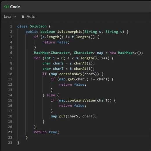 205 Isomorphic Strings