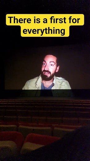 My Video Played on a Cinema Screen for the First Time