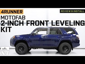 2003-2024 4Runner MotoFab 2-Inch Front Leveling Kit Review & Install