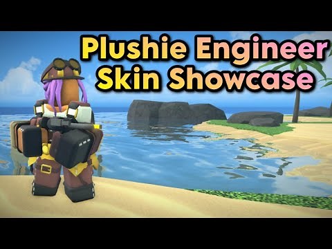 New Plushie Engineer Skin Showcase | Tower Defense Simulator
