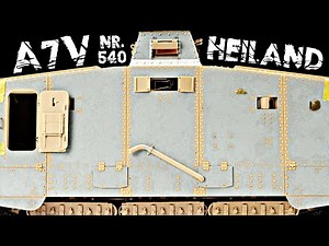 Let's Build The First German Tank - With Full Interior! (A7V, Meng 1/35)