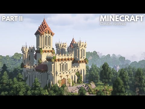 Minecraft: How to build a Medieval Castle | Minecraft Tutorial | Part 2