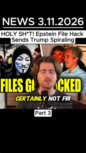 HOLY SH*T! Epstein File Hack Sends Trump Spiraling. Part 3 #news