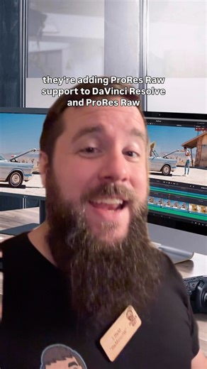 Matt Johnson on Instagram: "ProRes Raw support is FINALLY coming to DaVinci Resolve!!!  Follow @whoismatt for more camera and video editing news!"