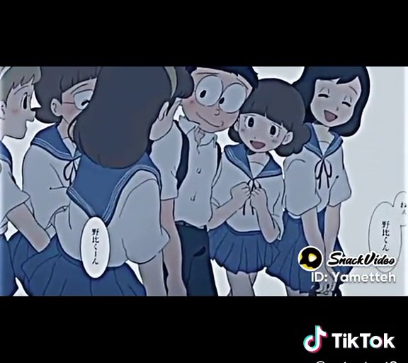 Chibi Schoolgirl Animated Characters Interaction