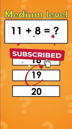 Quick Math practice