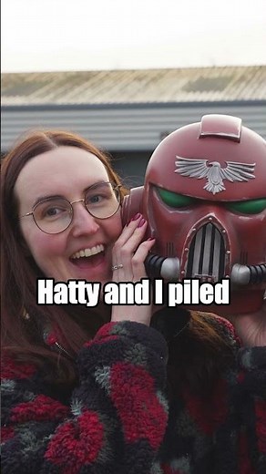 Painting a LIFESIZE Space Marine! #warhammer40k