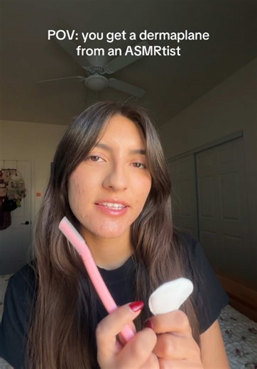 Experience a Relaxing Dermaplane ASMR Session