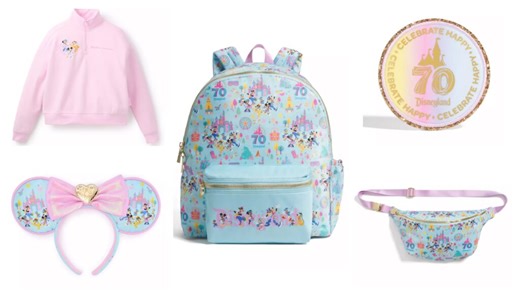 Get Ready to Celebrate Happy! The Disneyland 70th Anniversary Stoney Clover Collection Just Dropped at the Disney Store! | Chip and Company