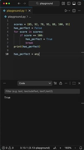Use Any for Loops like THIS #coding #python #pythonprogramming