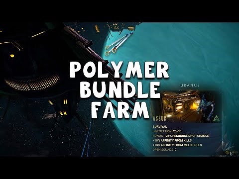 FAST POLYMER BUNDLE FARM!!! Warframe