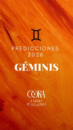 Cora Negroni on Instagram: "Géminis. Predicciones 2026. Video completo YouTube: Predicciones Astrológicas 2026. Especial signo por signo. https://youtu.be/uKHo5QCgfbE #astrología #geminis #predicciones2026"