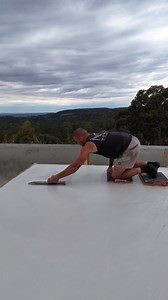 Sky high 🔥 Project- Leawood Gardens Concrete- @premix_concrete Formwork- @rsbuilt_formwork Mix- 32 “Vanilla" Finish- “Honed” Grinding- @pourandpolish Sealers- @vulkconcrete Workwear- @fxdworkwear Skimmer Lids- @hideskimmerlids | Modern Concrete Co