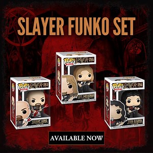 9.4K views · 1.1K reactions | Funko's Slayer Set is now available at https://store.slayer.net/products/slayer-pop-funko-collection | Slayer | Facebook