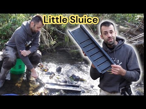 Small Sluice for Small Gold.