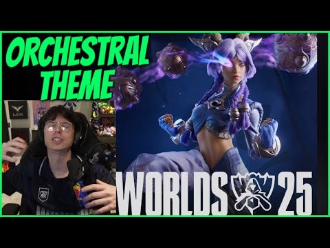 Caedrel Reacts To The Worlds 2025 Orchestral Theme
