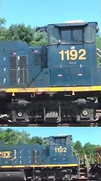 9 engines on this CSX train.