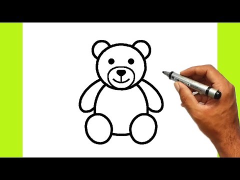 How to draw a Teddy Bear