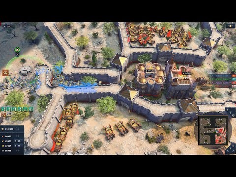 When AI Overcommits… This Happens 😈 | Age Of Empires 4