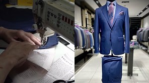 Master Tailor Crafting Handmade Suits with Precision