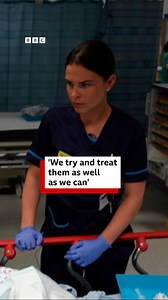 As Birmingham's Queen Elizabeth Hospital marks its 15th birthday, the BBC spent the day in A&E. Full story: https://bbc.in/3ZwzH9i | BBC Birmingham