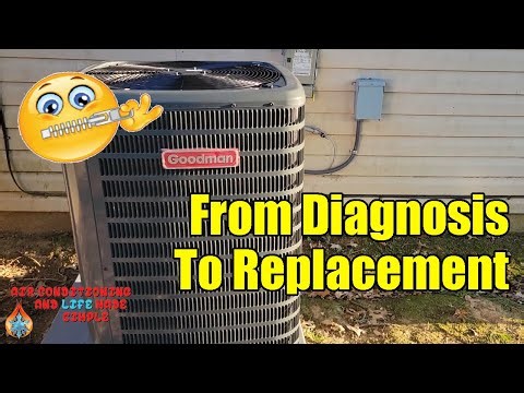 Diagnosis to full Goodman equipment replacement