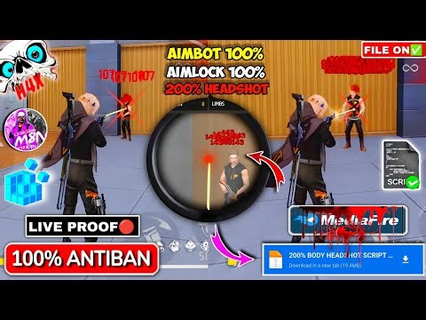 Auto Headshot Config File 🚀🎯 freefire aimbot + aimlock 🎯 | Headshot config file free fire max 🔥