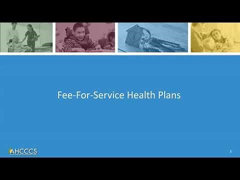 AHCCCS Fee for Service (FFS) Program Overview
