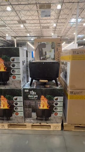 17K views · 3 comments | Tiki Fire Pit! $269.99 #costco #costcodoesitagain | Costco Does It Again | Facebook