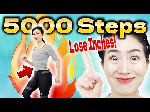5000 Steps (2 Miles) Walk to Burn Belly Fat at Home and Boost your Mood!